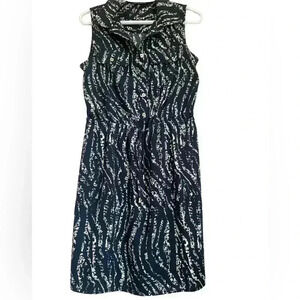 Mario Serrani lightweight, elastic waist  with tie summer dress